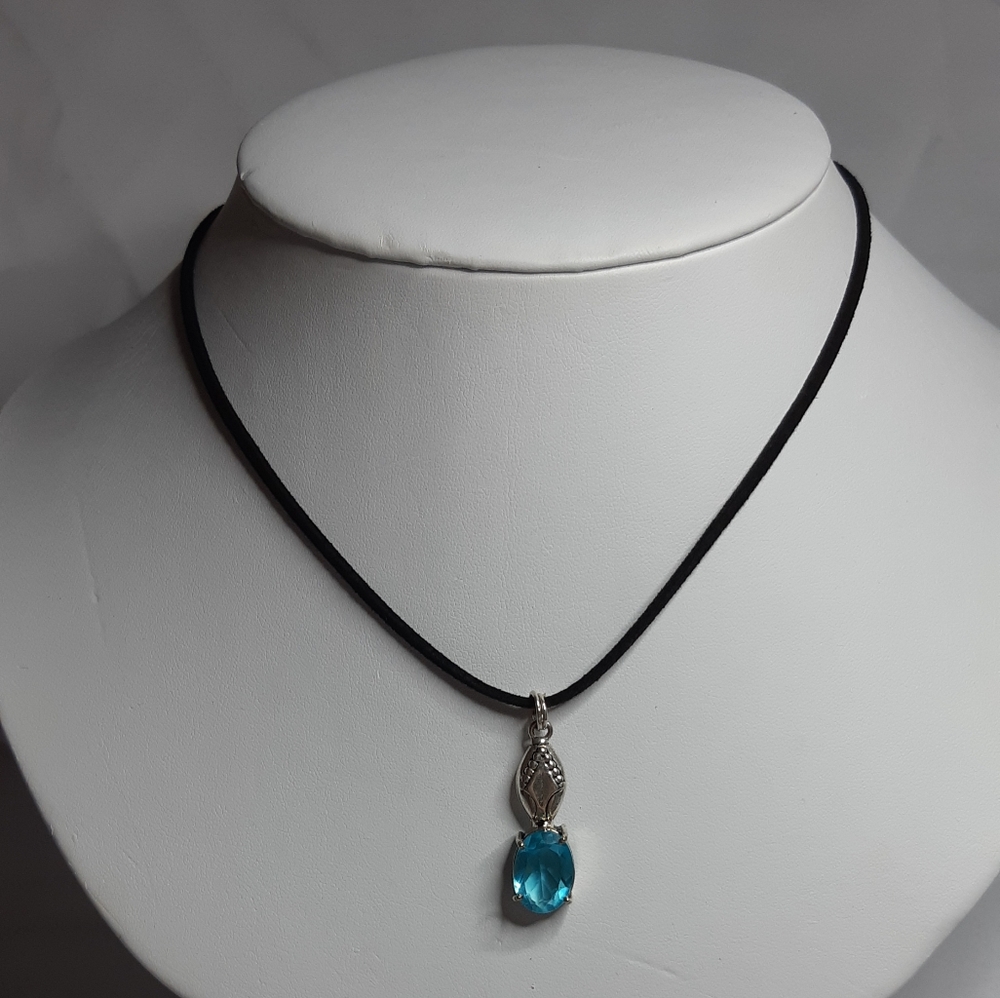 Topaz Coloured Costume Necklace